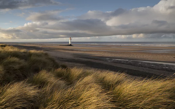 Wales man made lighthouse HD Desktop Wallpaper | Background Image