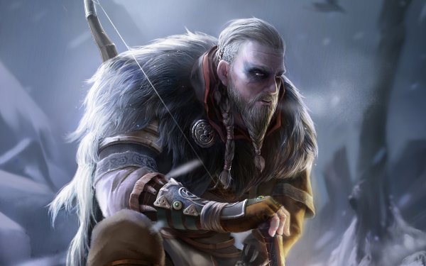 Video Game Assassin's Creed Valhalla Assassin's Creed Viking Warrior HD Wallpaper | Background Image
