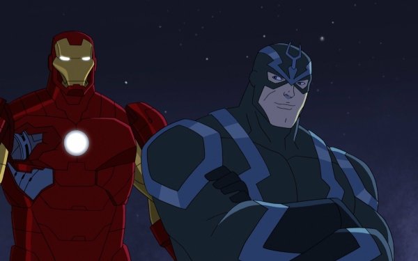 Séries TV Marvel's Avengers Assemble Avengers Black Bolt Iron Man Marvel's Avengers Ultron Revolution Marvel Comics Fond d'écran HD | Image
