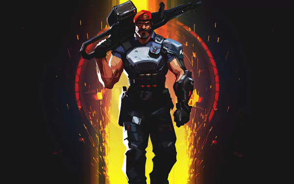 Brimstone (Valorant) video game Valorant HD Desktop Wallpaper | Background Image