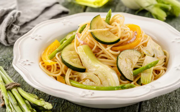 asparagus food pasta HD Desktop Wallpaper | Background Image