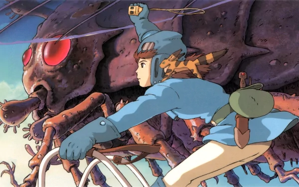 Anime Nausicaa of the Valley of the Wind HD Desktop Wallpaper | Background Image