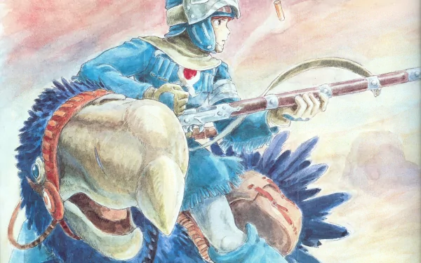 Anime Nausicaa of the Valley of the Wind HD Desktop Wallpaper | Background Image