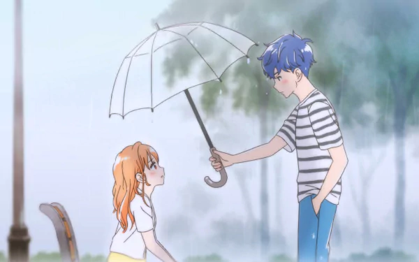 Yeo Reum Kim Wook Anime A Day Before Us HD Desktop Wallpaper | Background Image