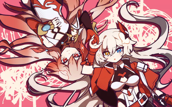 Fu Hua Kiana Kaslana video game Honkai Impact 3rd HD Desktop Wallpaper | Background Image