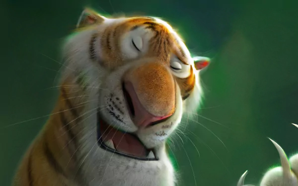 tiger Shere Khan movie The Jungle Book (2016) HD Desktop Wallpaper | Background Image