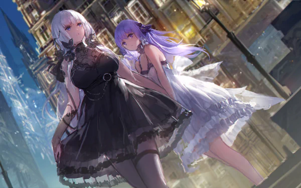 Unicorn (Azur Lane) Illustrious (Azur Lane) Anime Azur Lane HD Desktop Wallpaper | Background Image