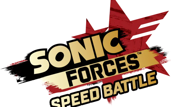 logo video game Sonic Forces: Speed Battle HD Desktop Wallpaper | Background Image