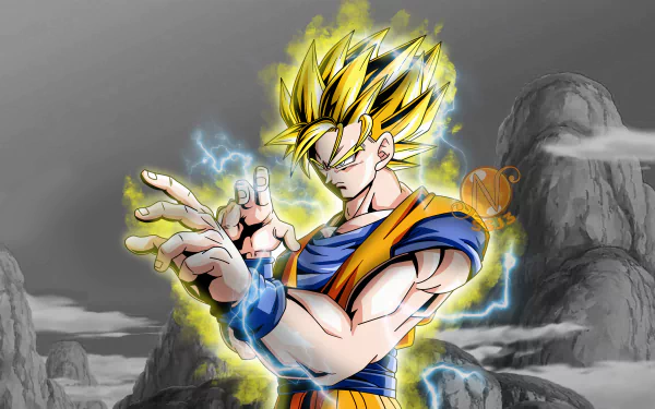Super Saiyan 2 Goku Anime Dragon Ball Super HD Desktop Wallpaper | Background Image