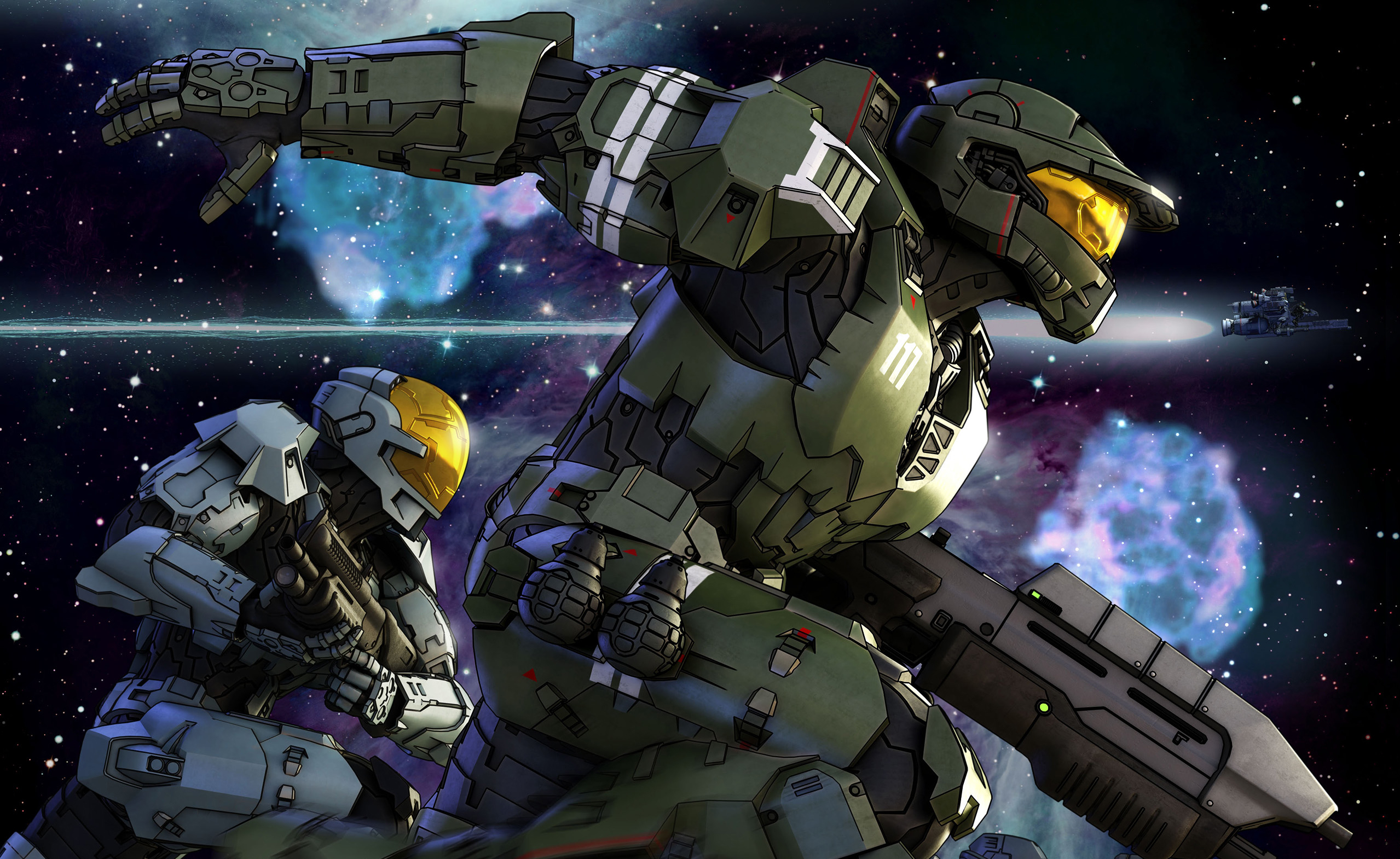 Halo HD Wallpaper | Background Image | 2558x1570 | ID:110098 - Wallpaper Abyss