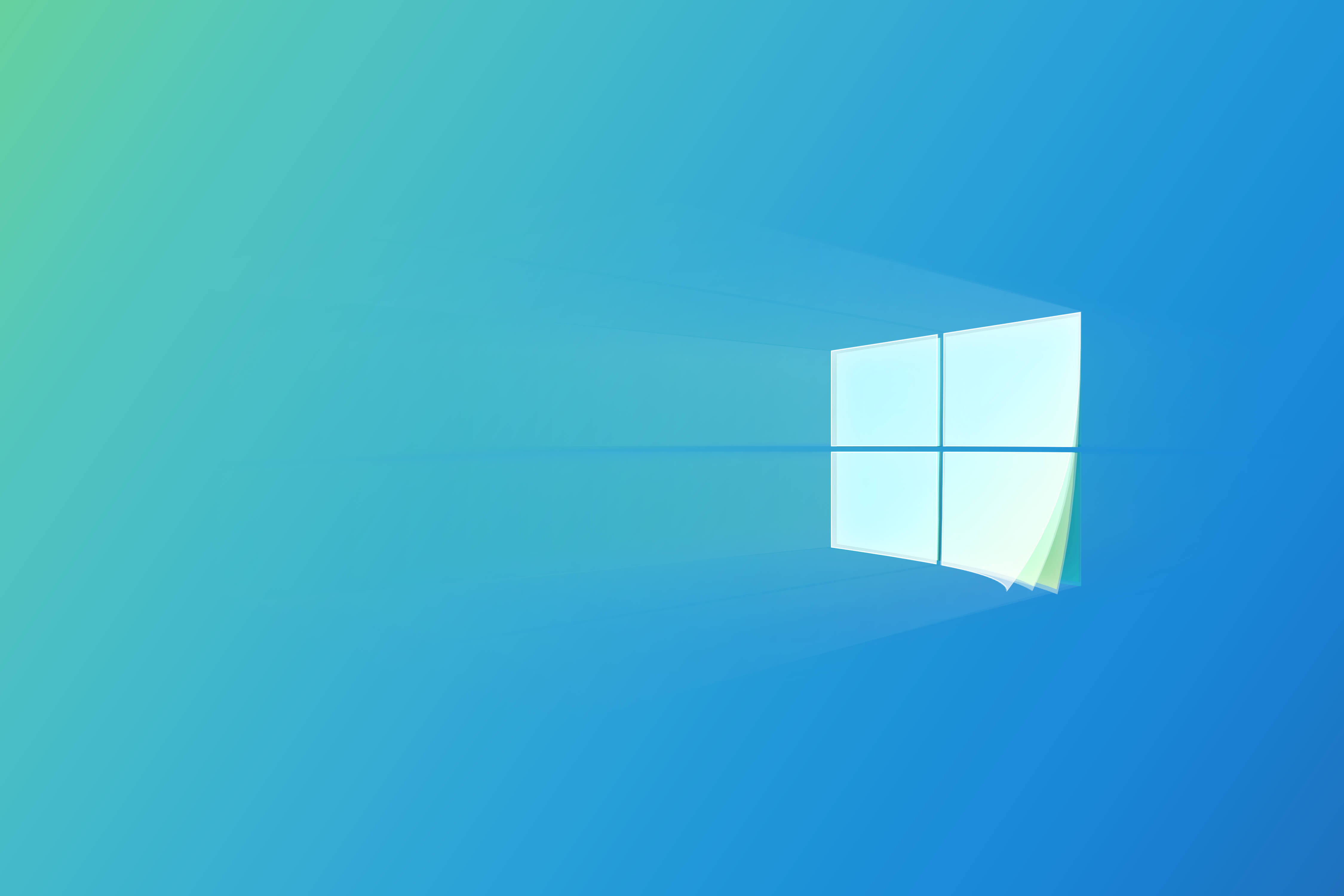 Windows 10 Logo Fluent Design 4k Ultra 高清壁纸 桌面背景 4500x3000