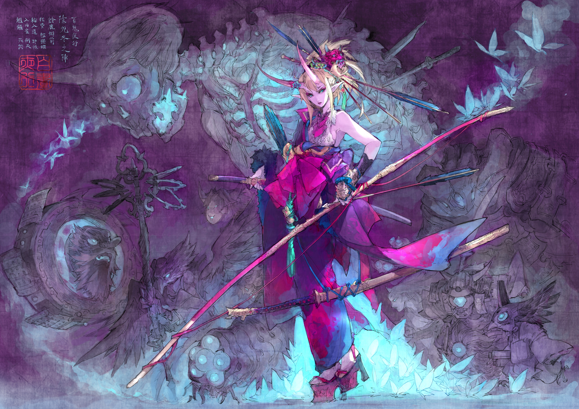 Anime Warrior HD Wallpaper by LOIZA