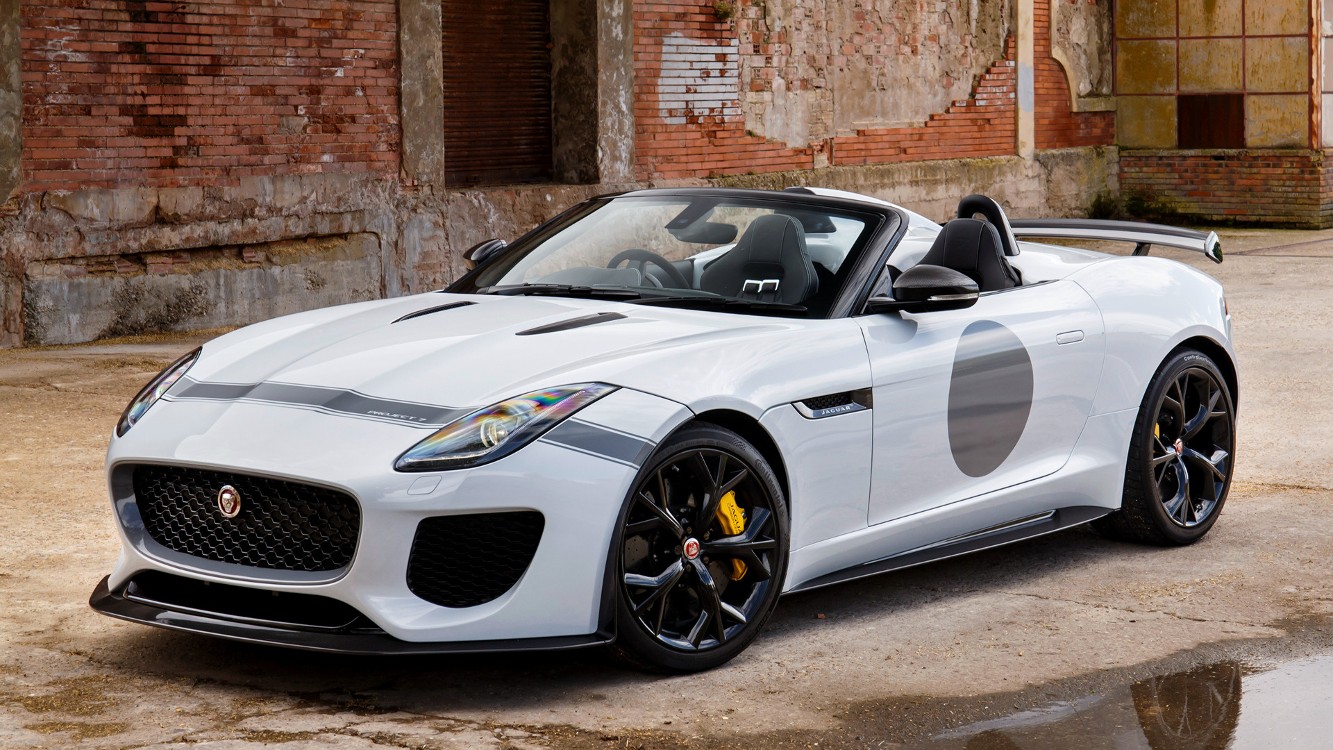 Download Car White Car Convertible Grand Tourer Vehicle Jaguar F-Type ...