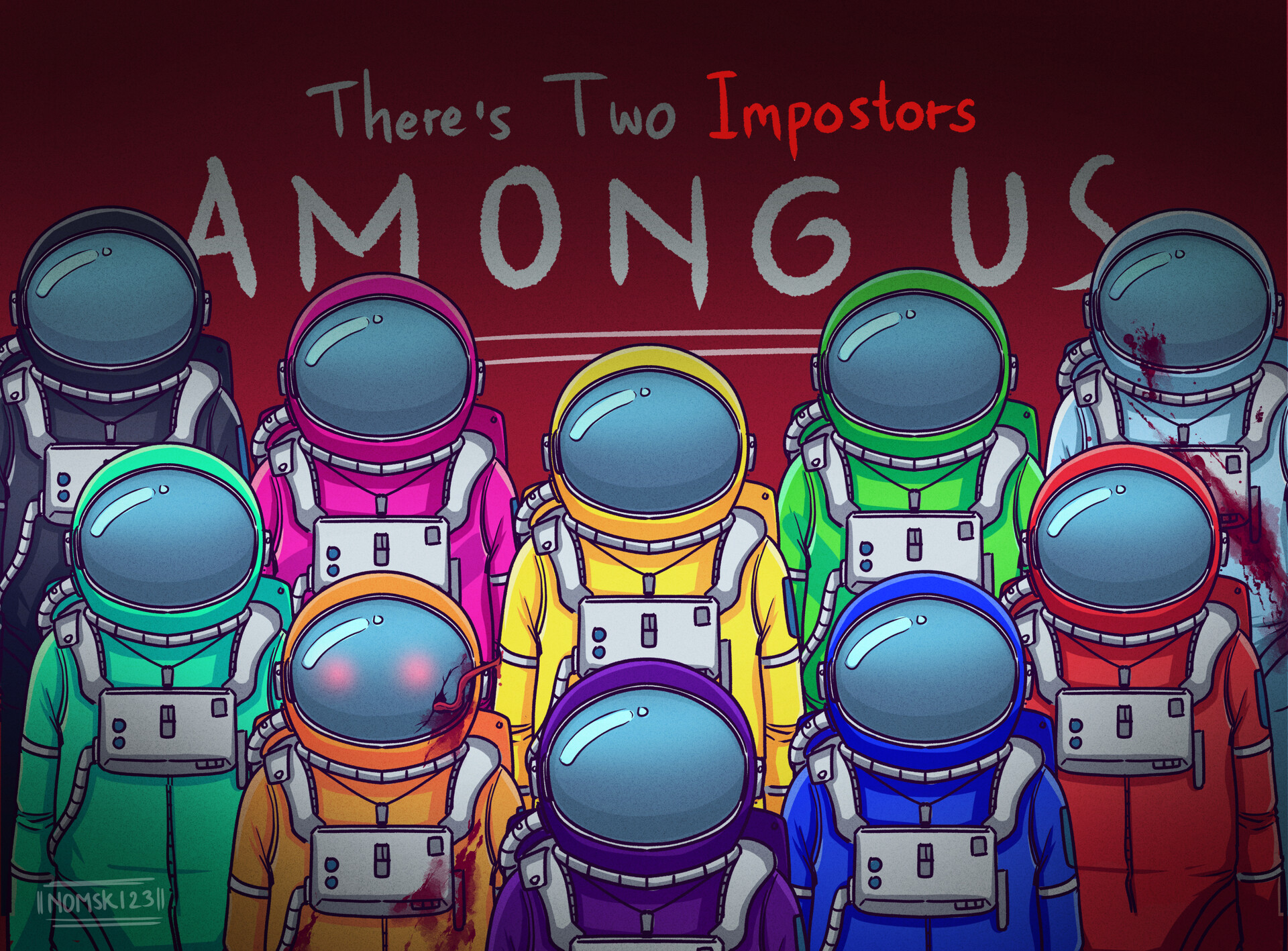 Among Us wallpaper by offical_HYBRID - Download on ZEDGE™