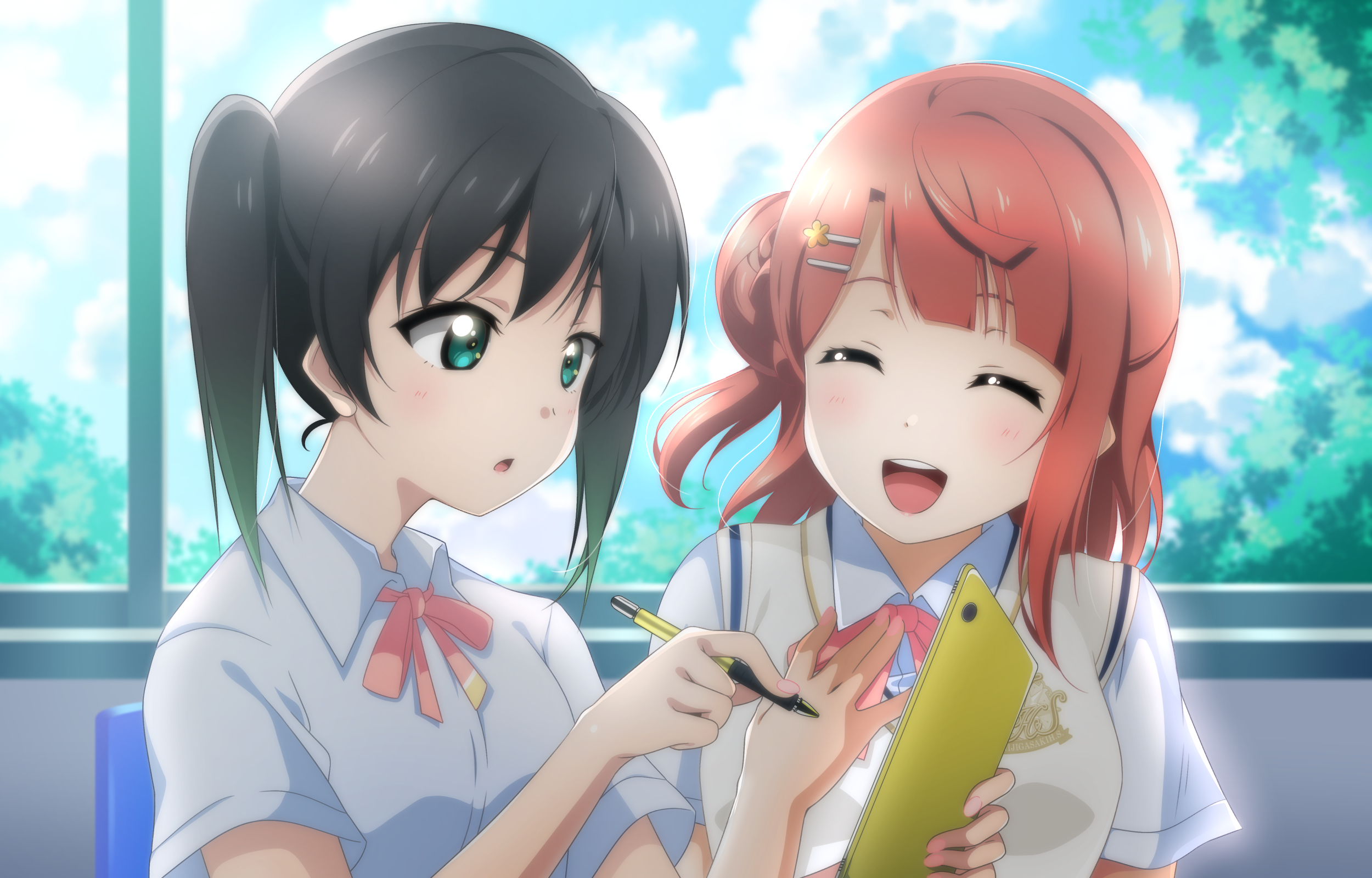 Anime Love Live! Nijigasaki High School Idol Club HD Wallpaper by タ―ヨウ