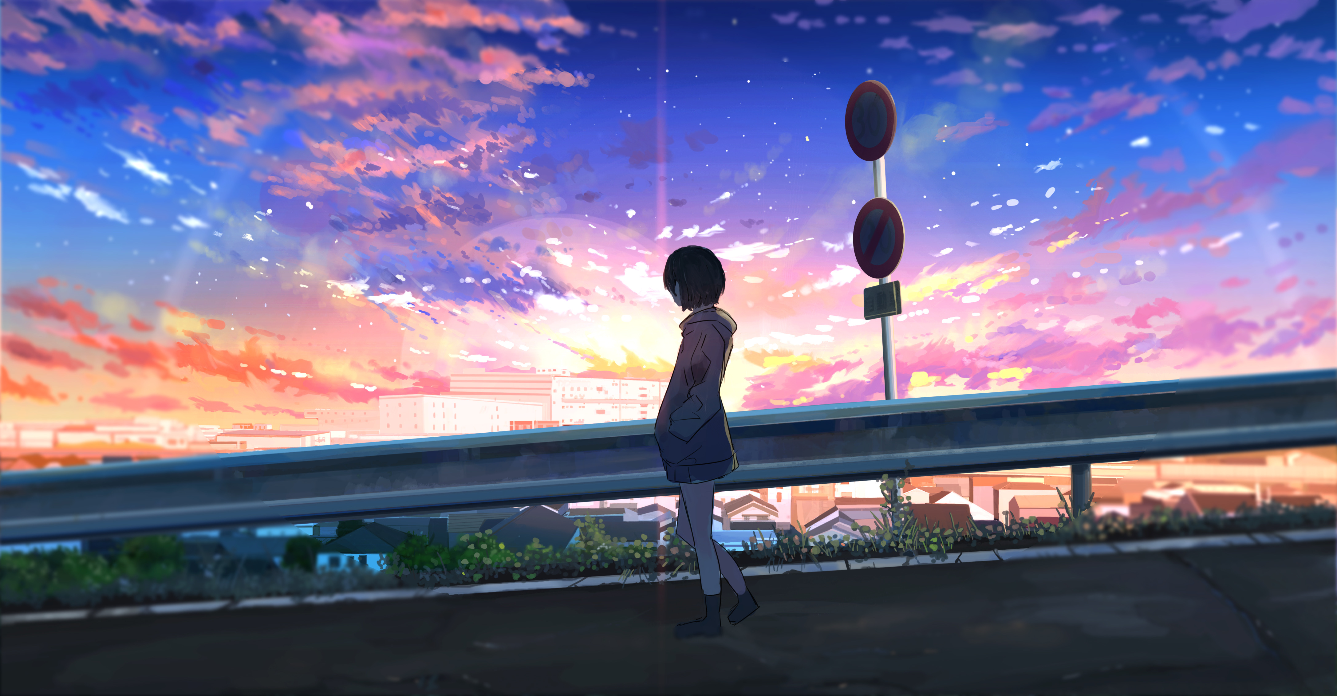Anime Girl 4k Ultra HD Wallpaper