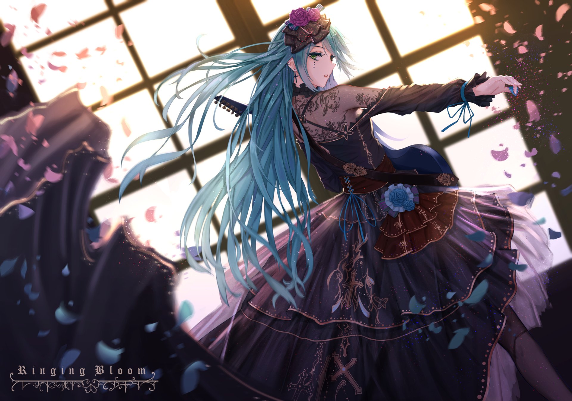 Download Roselia (BanG Dream!) Sayo Hikawa Anime BanG Dream! HD Wallpaper