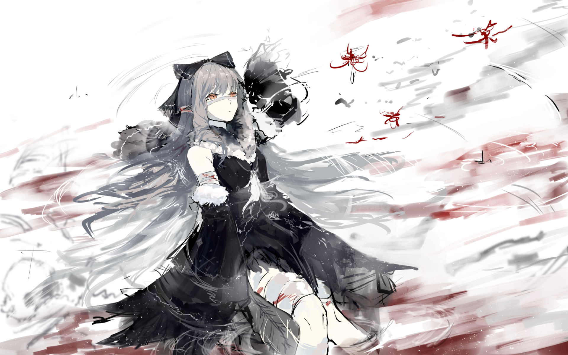 Download Anime Original HD Wallpaper by 月魂、