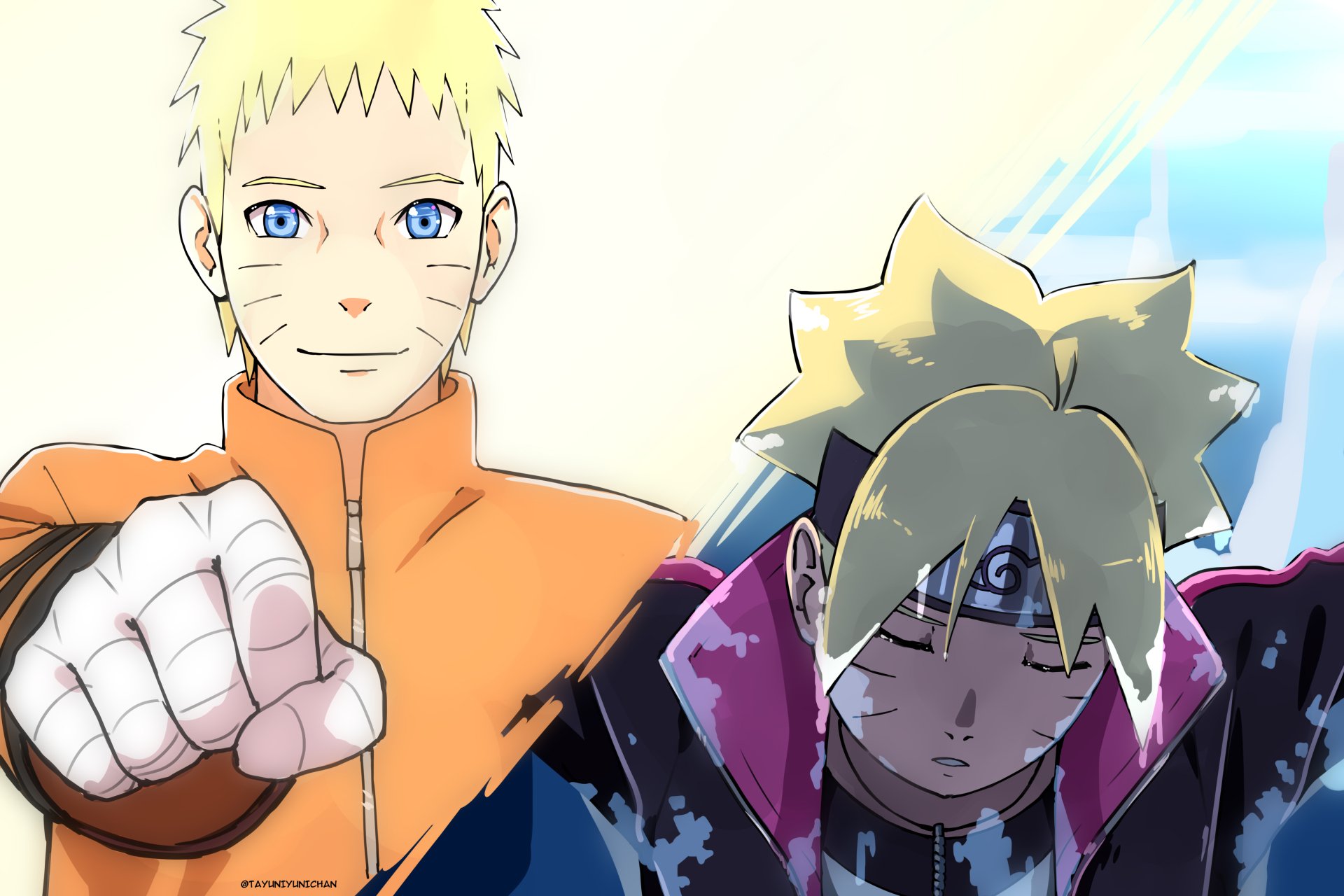 Download Naruto Uzumaki Boruto Uzumaki Anime Boruto 4k Ultra HD ...