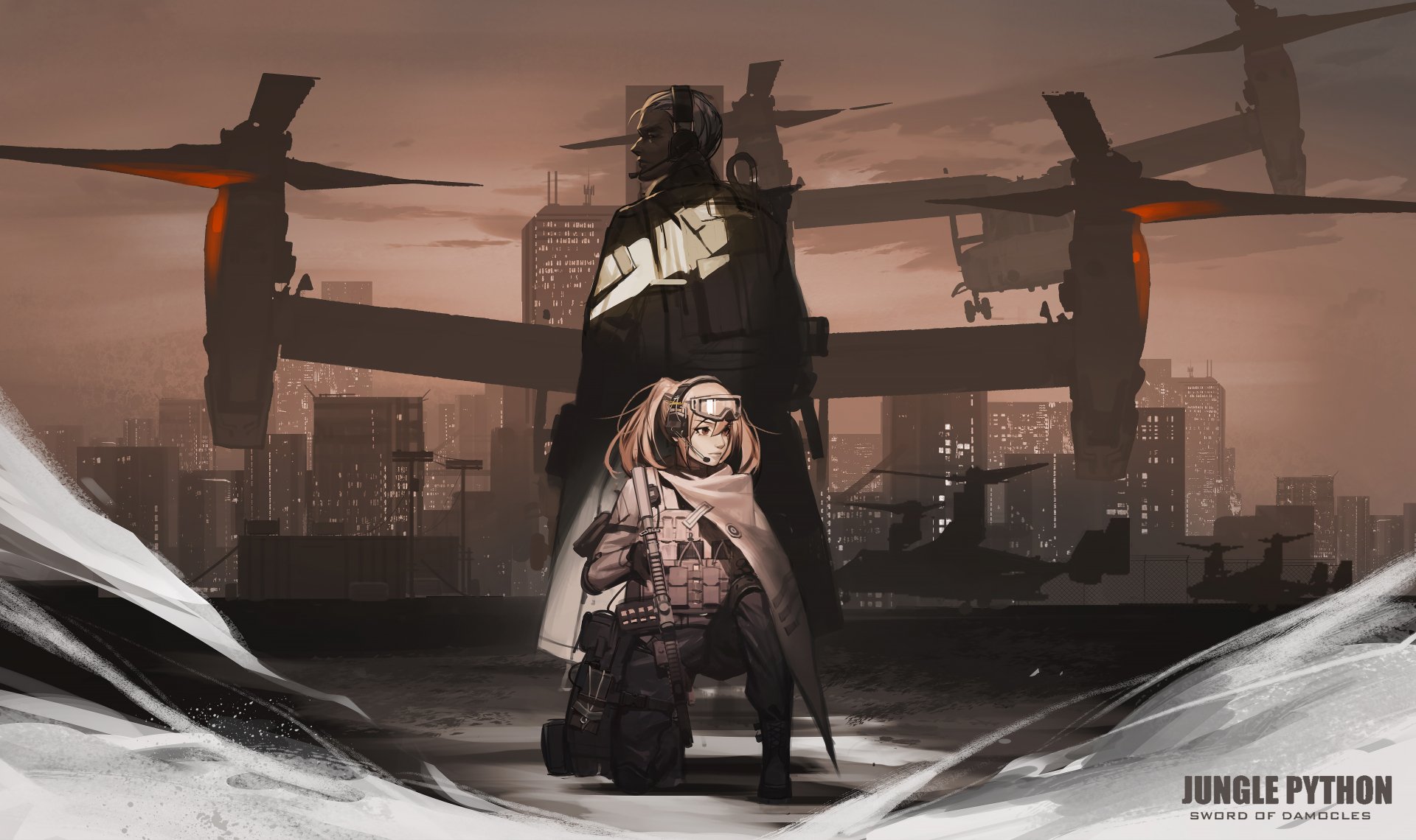 Download Anime Original 4k Ultra HD Wallpaper by 黑兵 blacksoldier