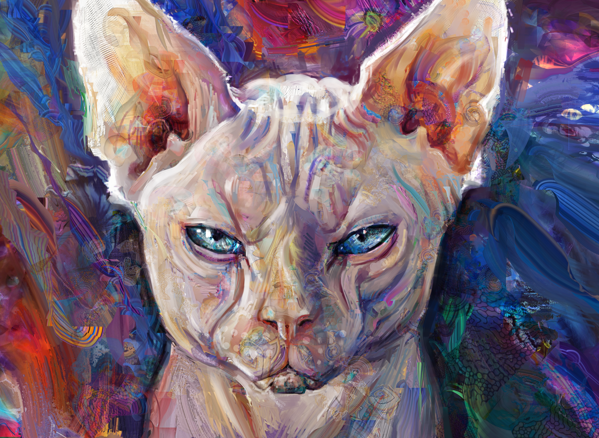 Sphynx Cat HD Wallpaper | Background Image | 2588x1892 | ID:1102826