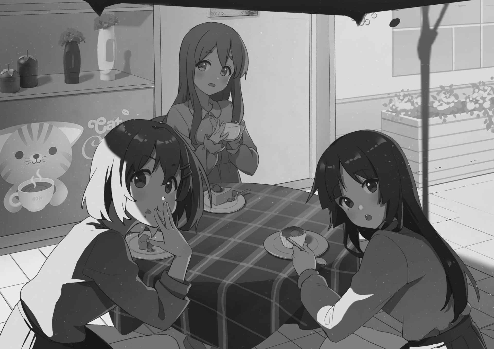 Download Tsumugi Kotobuki Yui Hirasawa Mio Akiyama Anime K-ON! HD Wallpaper by 音琦