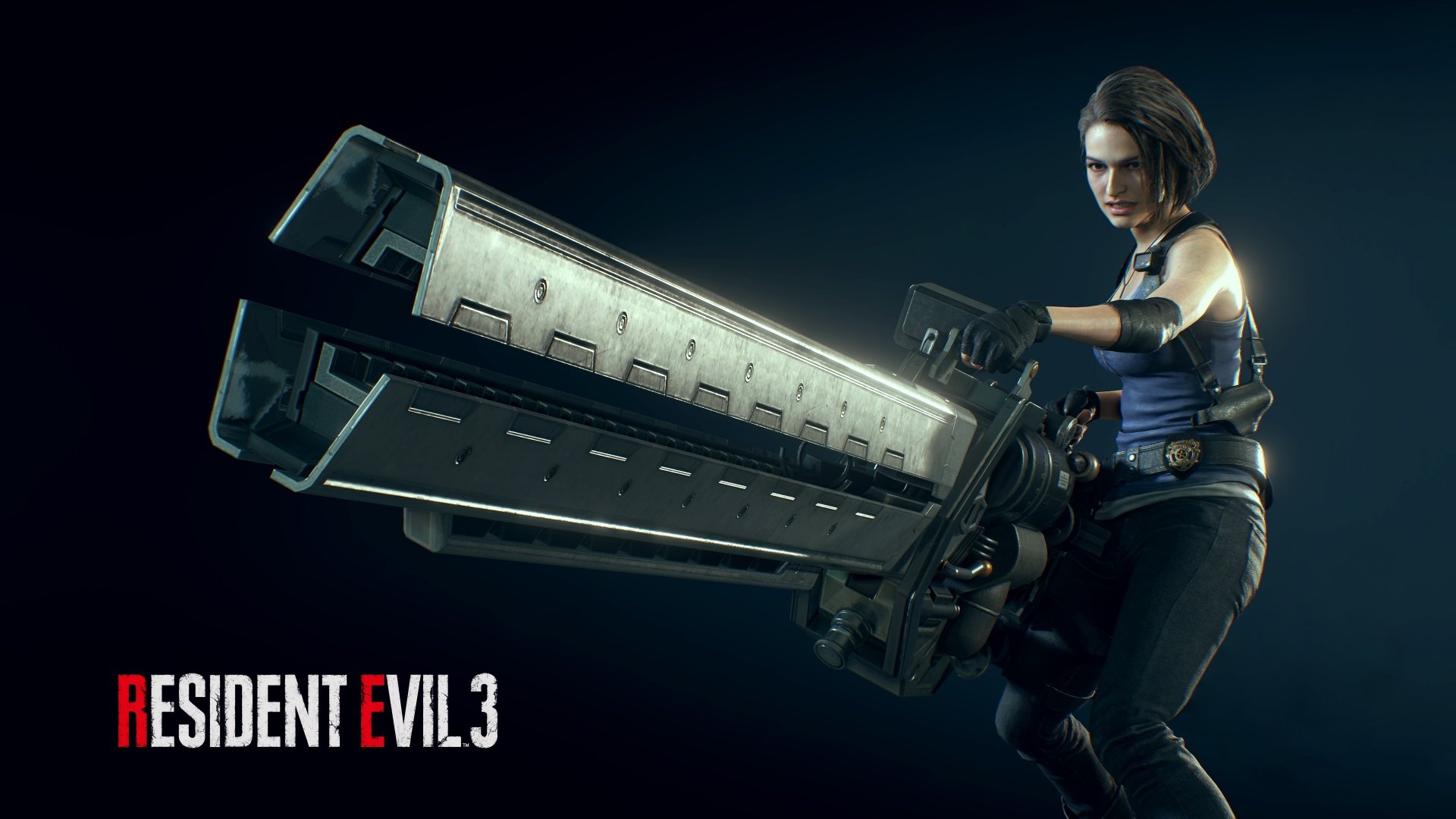 Download Resident Evil 3 Gun Jill Valentine Video Game 4k Ultra HD Wallpaper