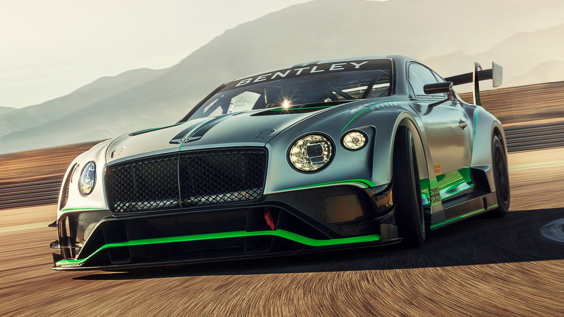 Download Car Two-toned Car Race Car Vehicle Bentley Continental GT3 HD