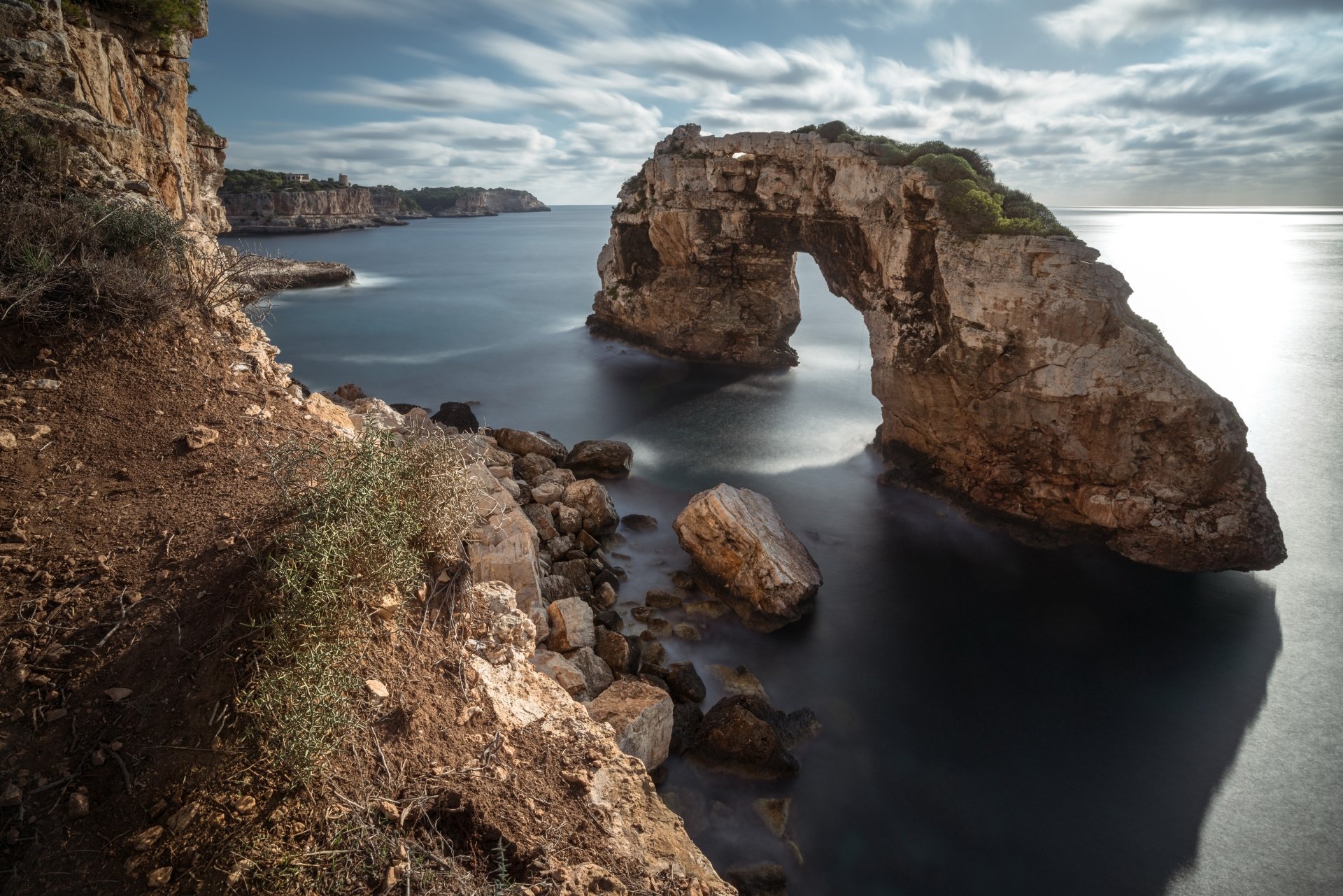 Download Nature Coast Arch 4k Ultra HD Wallpaper