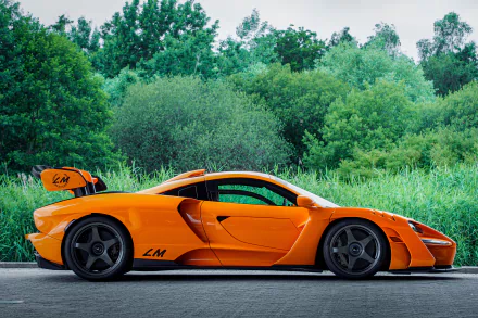 supercar orange car car McLaren McLaren Senna GTR vehicle McLaren Senna HD Desktop Wallpaper | Background Image