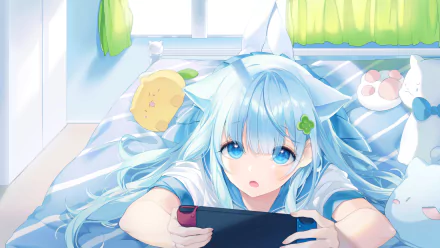 Nintendo Switch Anime Original HD Desktop Wallpaper | Background Image