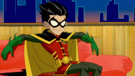 mask two-toned hair DC Comics black hair Robin (DC Comics) Harley Quinn (TV Show) Damian Wayne TV Show HD Desktop Wallpaper | Background Image