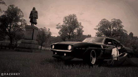  Forza Horizon 4 Anime Boy Writing Wallpaper