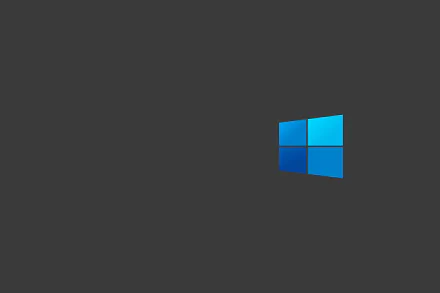 4K Ultra HD desktop wallpaper featuring the blue Microsoft Windows 10X logo on a dark background, embodying technology and modern design.