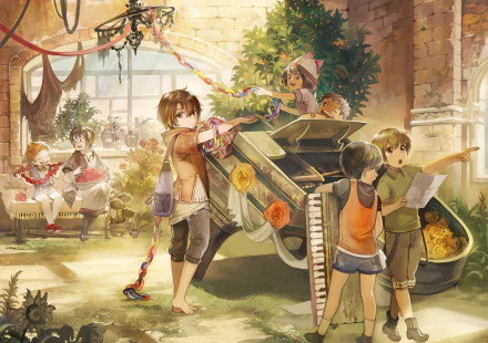 Anime child HD Desktop Wallpaper | Background Image