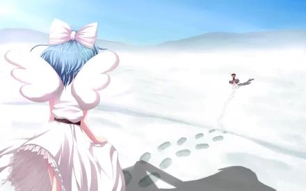 Yuki (Touhou) Mai (Touhou) Anime Touhou HD Desktop Wallpaper | Background Image
