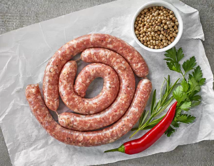 pepper sausage food meat HD Desktop Wallpaper | Background Image