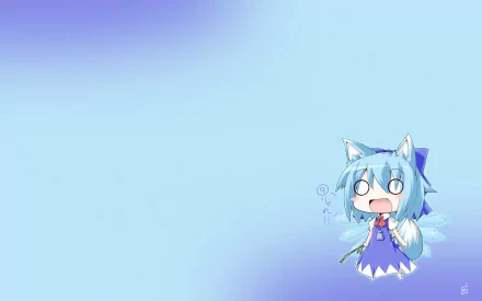 Cirno (Touhou) Anime Touhou HD Desktop Wallpaper | Background Image
