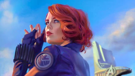 Comic Black Widow HD Desktop Wallpaper | Background Image