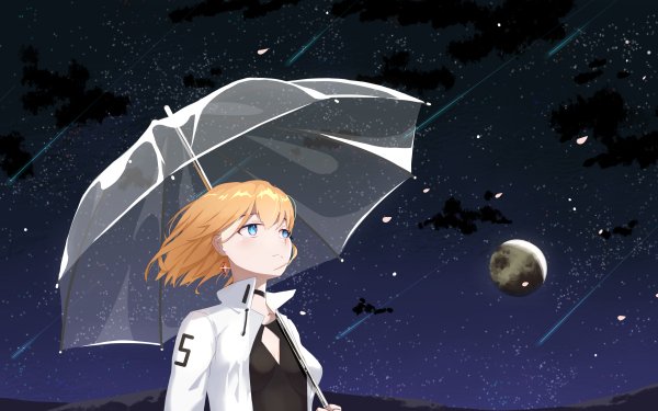 Anime Girl Umbrella HD Wallpaper | Background Image