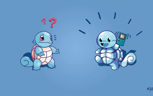 Squirtle (Pokémon) video game Pokemon HD Desktop Wallpaper | Background Image