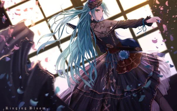 Roselia (BanG Dream!) Sayo Hikawa Anime BanG Dream! HD Desktop Wallpaper | Background Image