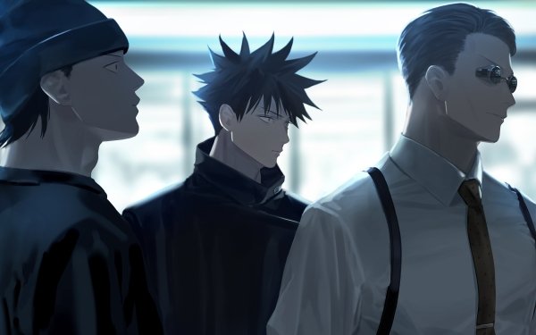Anime Jujutsu Kaisen Megumi Fushiguro Takuma Ino Kento Nanami HD Wallpaper | Background Image