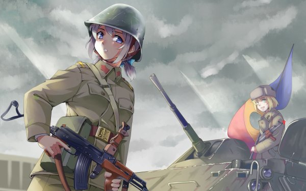 Anime Military HD Wallpaper | Background Image