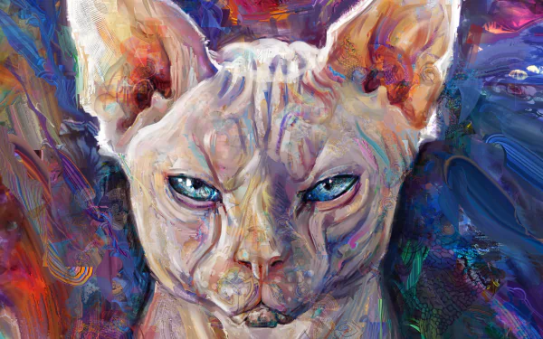 Animal sphynx cat HD Desktop Wallpaper | Background Image