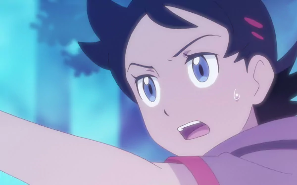 blue eyes black hair Goh (Pokémon) Anime Pokemon HD Desktop Wallpaper | Background Image