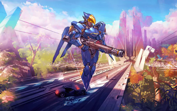 Pharah (Overwatch) video game Overwatch HD Desktop Wallpaper | Background Image