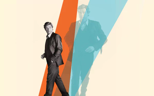 Simon Baker Patrick Jane TV Show The Mentalist HD Desktop Wallpaper | Background Image