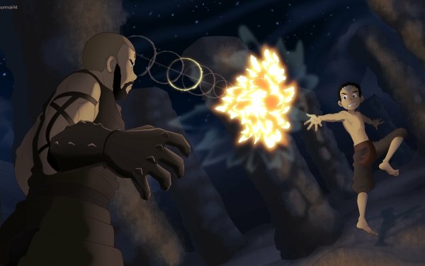 Anime Avatar: The Last Airbender Avatar (Anime) Aang Assassin Feet Fire HD Wallpaper | Background Image