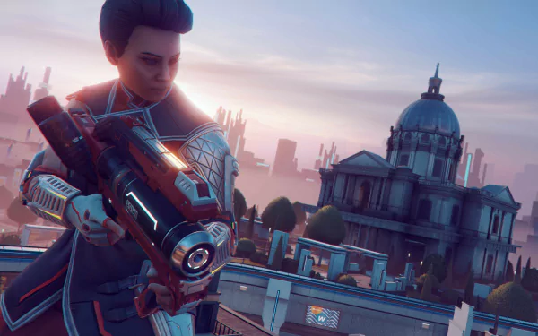 video game Hyper Scape HD Desktop Wallpaper | Background Image